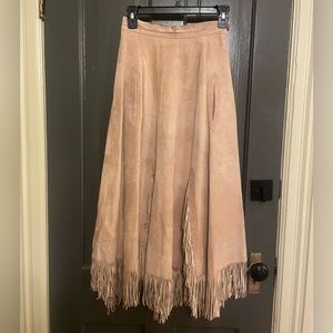 Austin Collection vintage suede skirt